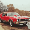 Aesthetic Red 1974 Gto Diamond Painting