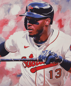 Aesthetic Ronald Acuna Jr Sports Diamond Painting