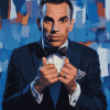 Aesthetic Sebastian Maniscalco Comedian Diamond Painting