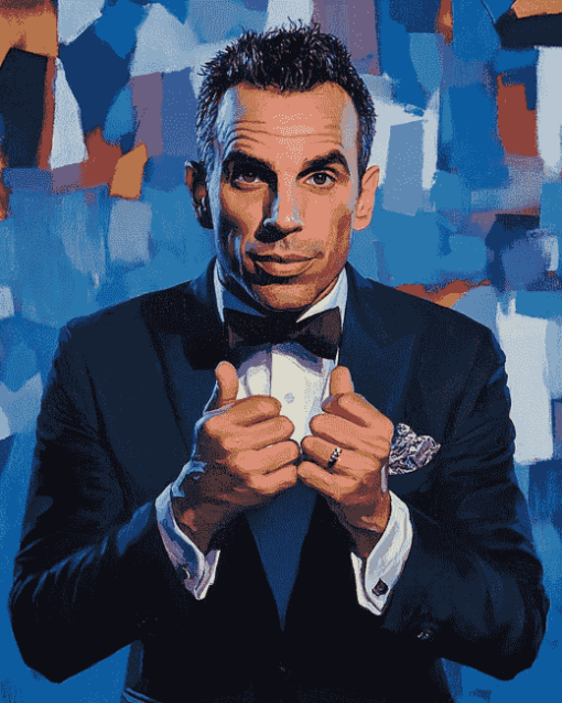 Aesthetic Sebastian Maniscalco Comedian Diamond Painting