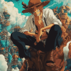 Aesthetic Shanks Anime Diamond Painting