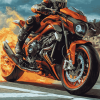 Aesthetic Streetfighter Motorbikes Diamond Painting