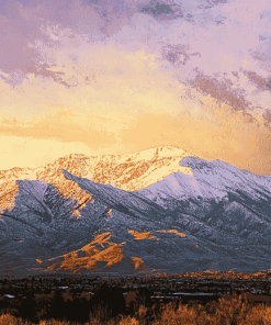 Aesthetic Timpanogos Landscape Diamond Painting