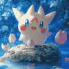 Aesthetic Togepi Pokemon Diamond Painting