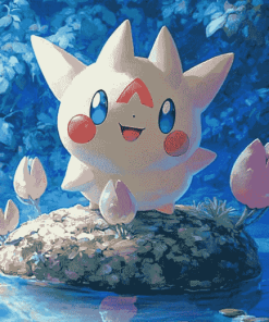 Aesthetic Togepi Pokemon Diamond Painting