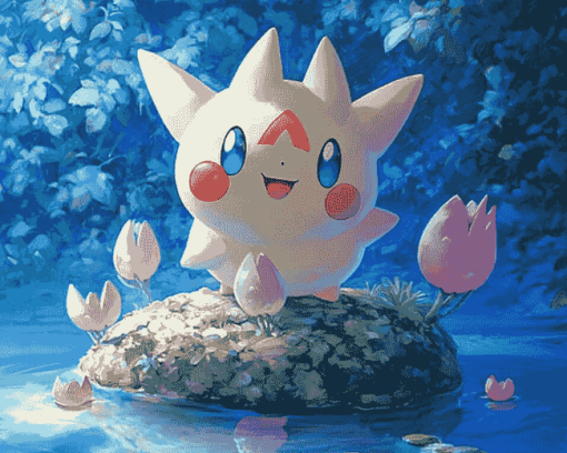 Aesthetic Togepi Pokemon Diamond Painting