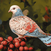 Aesthetic Turtle Dove Diamond Painting