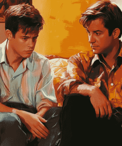 Aesthetic Two And Half Men Series Diamond Painting