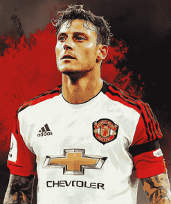 Aesthetic Victor Lindelof Sports Diamond Painting