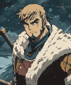 Aesthetic Vinland Saga Diamond Painting