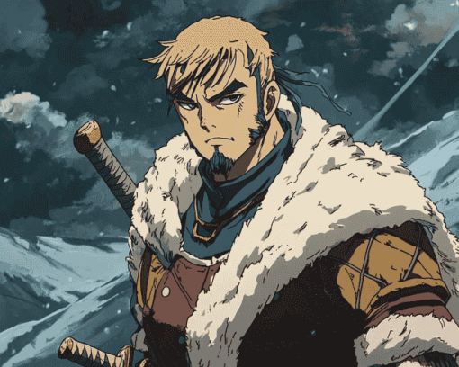 Aesthetic Vinland Saga Diamond Painting