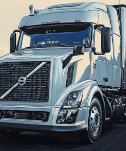 Aesthetic Volvo Truck Diamond Painting