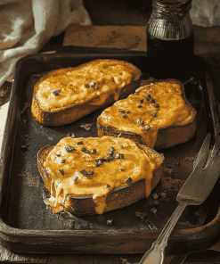 Aesthetic Welsh Rarebit Meal Diamond Painting