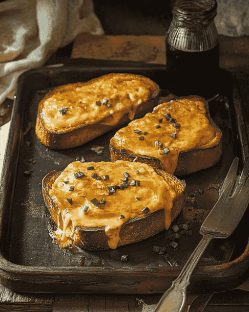 Aesthetic Welsh Rarebit Meal Diamond Painting