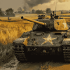 Aesthetic World War 2 Tanks Diamond Painting