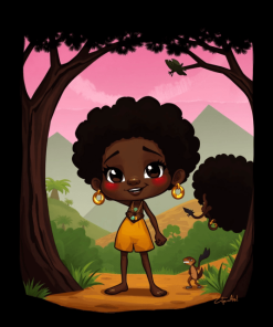 Afro Animation Diamond Painting