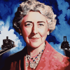 Agatha Christie Famous Women Diamond Painting