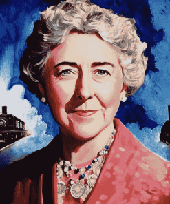 Agatha Christie Famous Women Diamond Painting