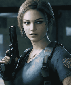 Agent Jill Valentine Resident Evil Diamond Painting