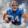 Aidan Hutchinson Football Star Diamond Painting