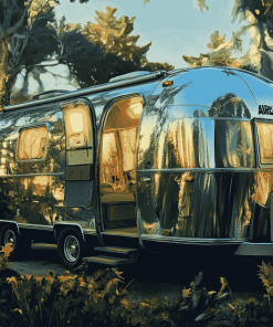 Airstream Caravans Diamond Painting