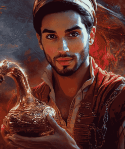 Aladdin 2019 Movie Magic Diamond Painting