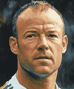 Alan Shearer Famous Footballer Diamond Painting