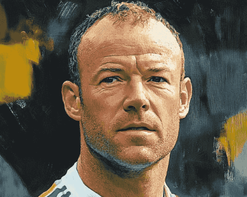 Alan Shearer Famous Footballer Diamond Painting