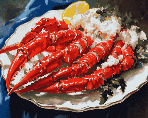 Alaskan King Crabs Diamond Painting