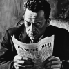 Albert Camus Monochrome Diamond Painting