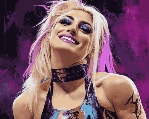 Alexa Bliss Famous Wrestler Diamond Painting