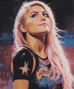 Alexa Bliss Famous Wrestler Diamond Painting