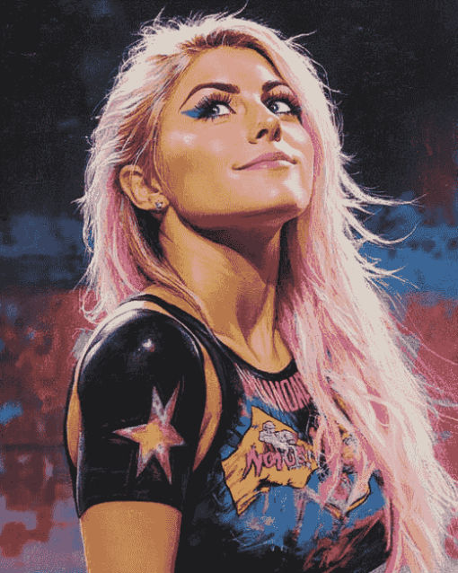 Alexa Bliss Famous Wrestler Diamond Painting