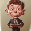 Alfred E Neuman Cartoon Diamond Painting