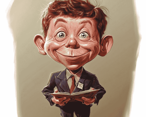 Alfred E Neuman Cartoon Diamond Painting