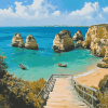 Algarve Portugal Beaches Diamond Painting