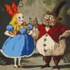 Alice Tweedle Dee Animation Diamond Painting