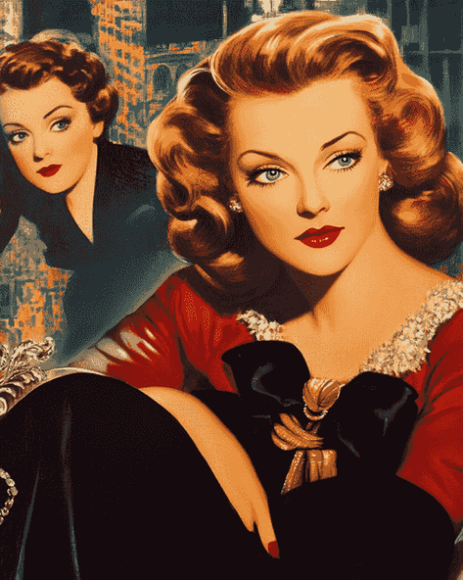 All About Eve Films Diamond Painting