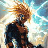 All Might Anime Diamond Painting