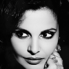 Amalia Rodrigues Black and White Diamond Painting