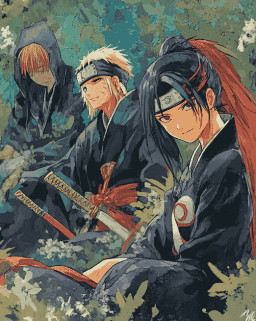 Amazing Akatsuki Anime Diamond Painting