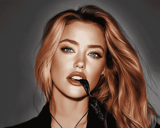 Amber Heard Celebrity Diamond Painting