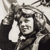 Amelia Earhart Aviator Woman Diamond Painting