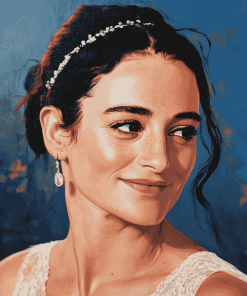 American Actress Jenny Slate Inspired Diamond Painting