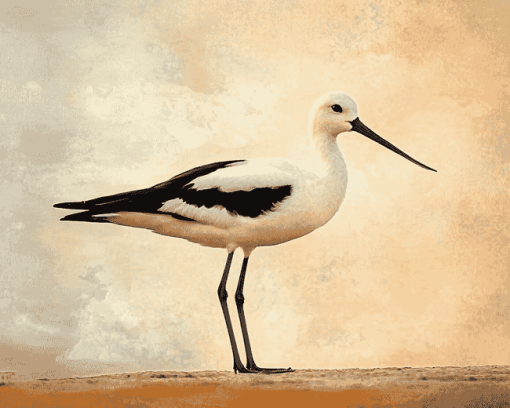 American Avocet Birds Diamond Painting