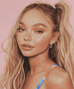 American Celebrity Maddie Ziegler Diamond Painting