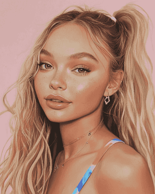 American Celebrity Maddie Ziegler Diamond Painting