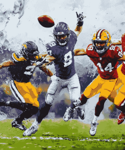 American Football in Minnesota Diamond Painting