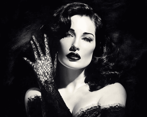 American Icon Dita Von Teese Diamond Painting