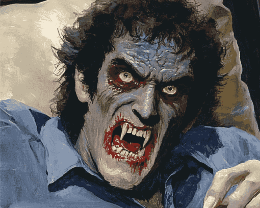 American Werewolf London Movie Diamond Painting